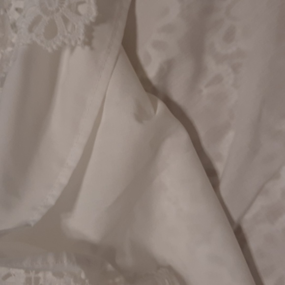 CITY CHIC PLAYSUIT LACE VIBE WOMEN WHITE  ROMPER JUMPSUIT SIZE S/16 NEW - Picture 13 of 14